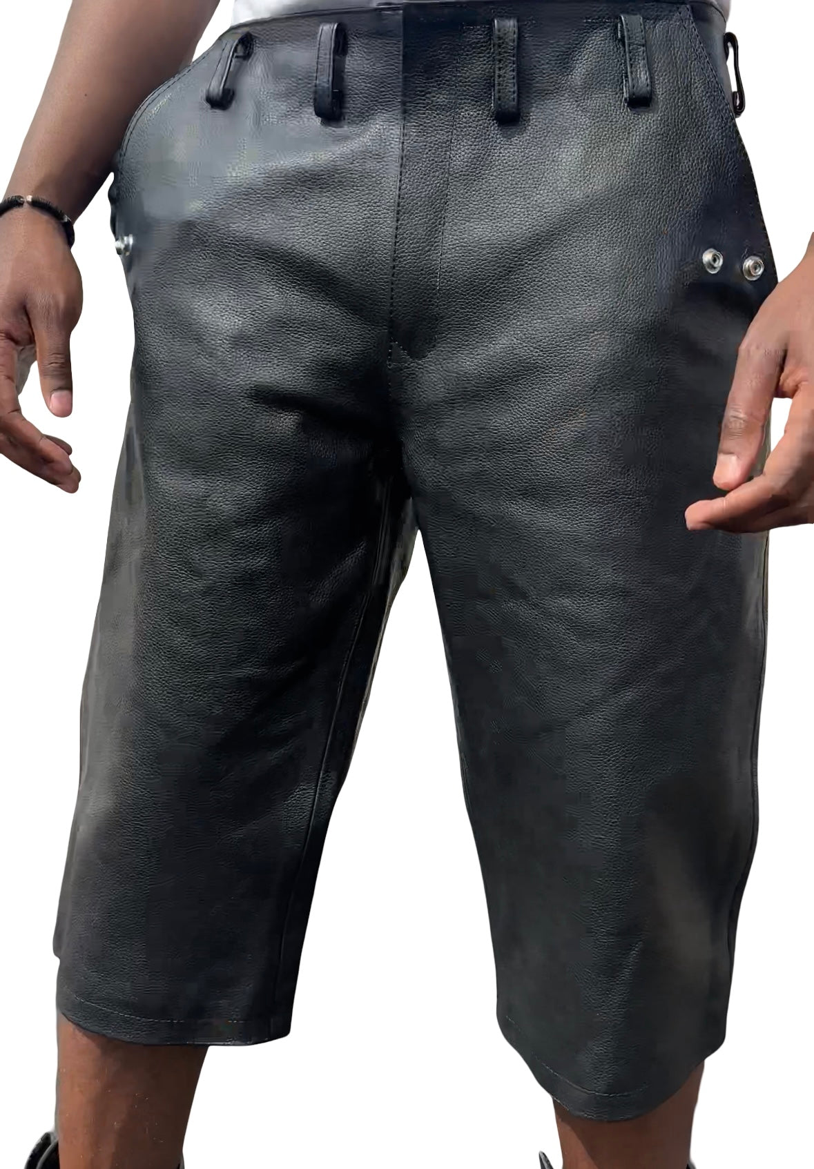 Vulcan Leather Shorts