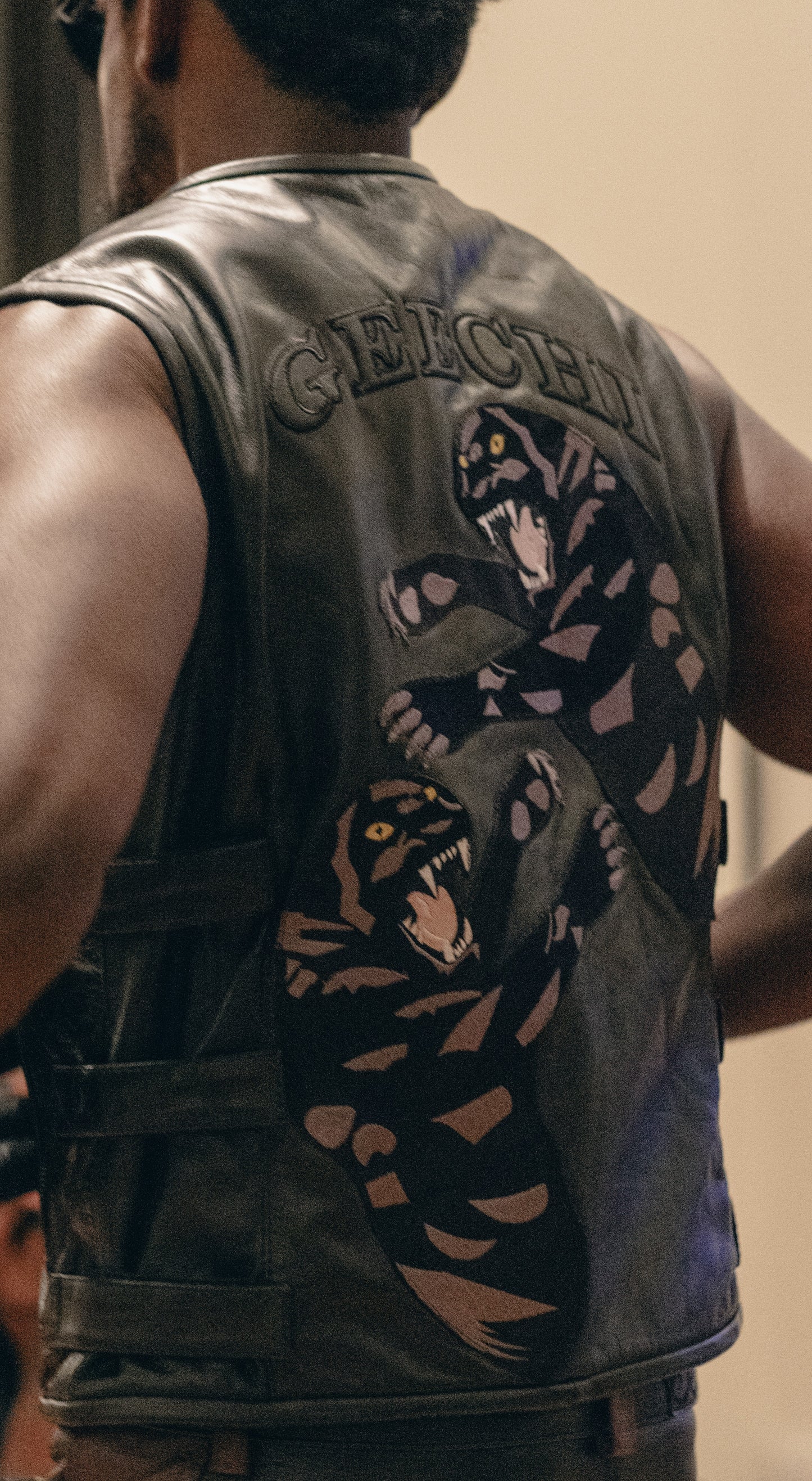 MC Leather Vest