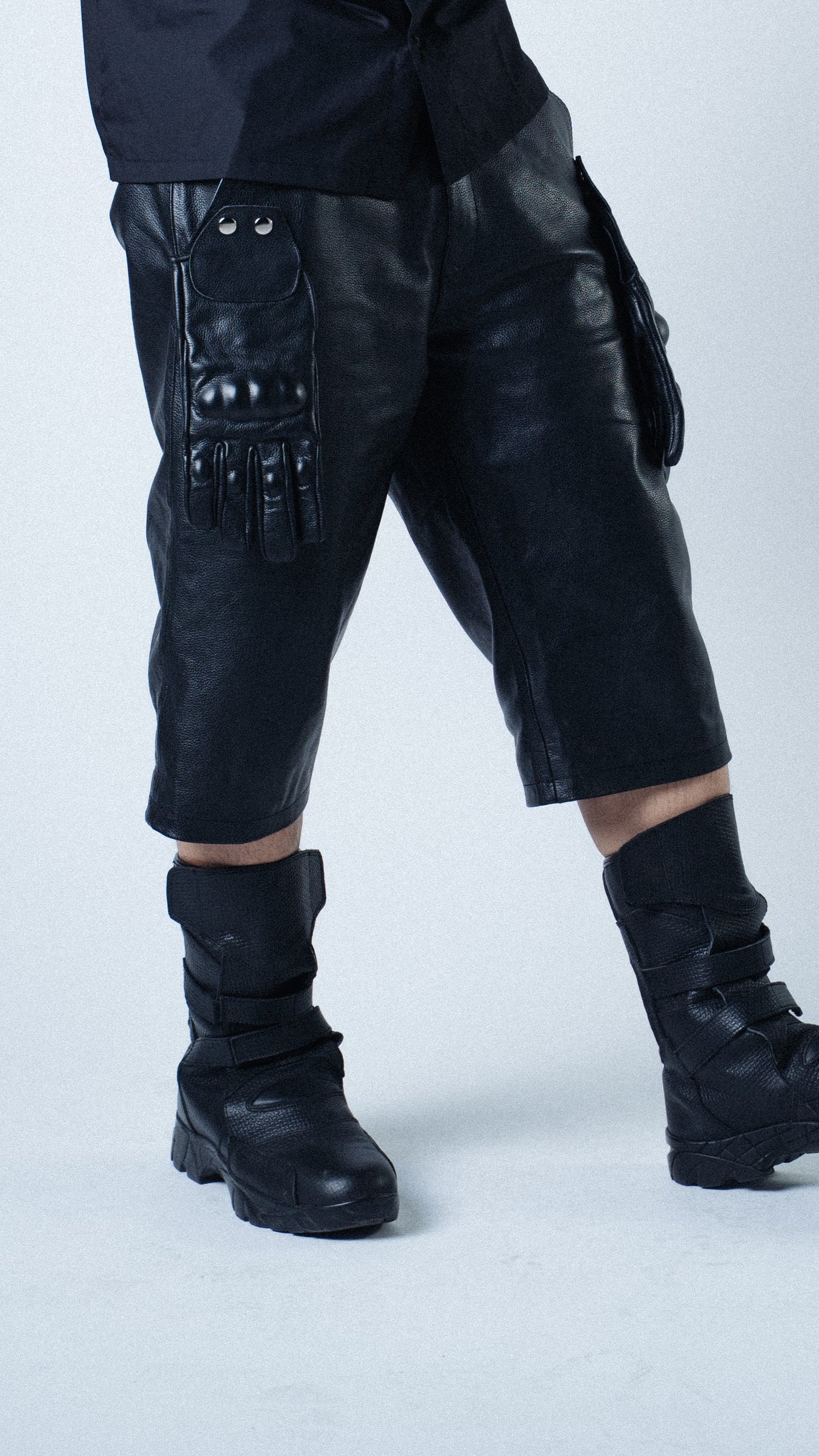 Vulcan Leather Shorts