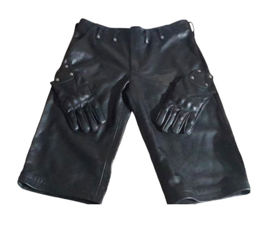 Vulcan Leather Shorts