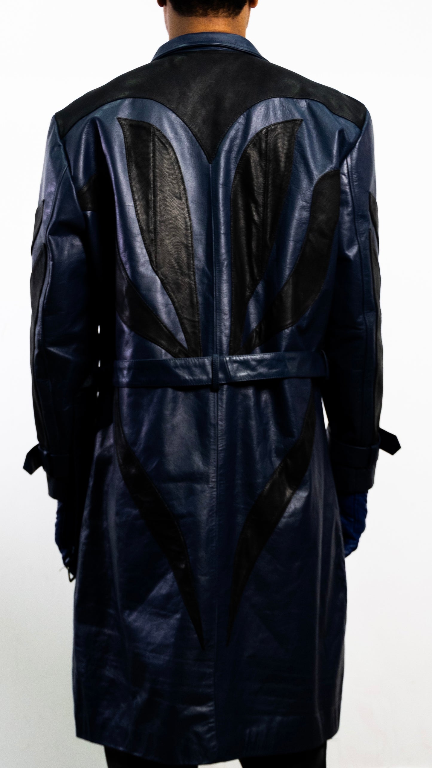 ARTIFCT Leather Trench Coat