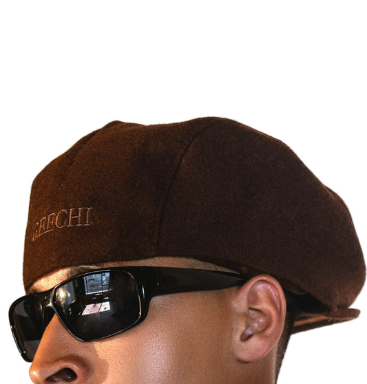 KTW Wool Beret Hat- Flat Cap  Style