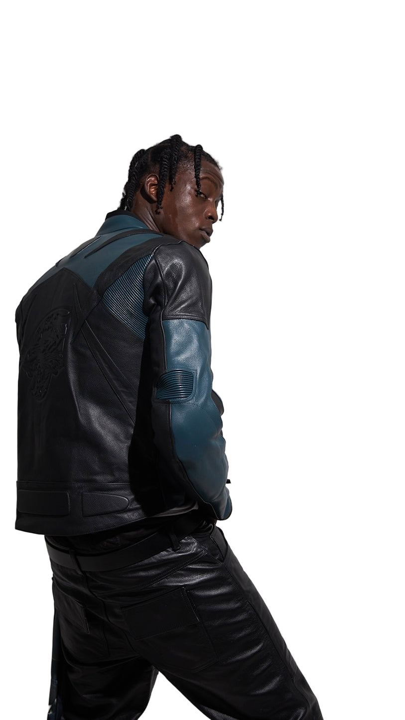 TRITON Leather Biker Jacket