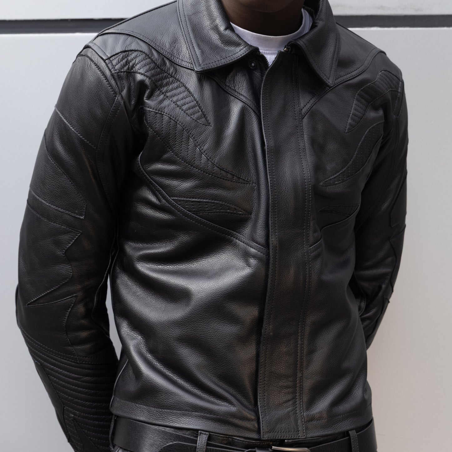 Primus Men's Long Sleeve Overshirt in Leather