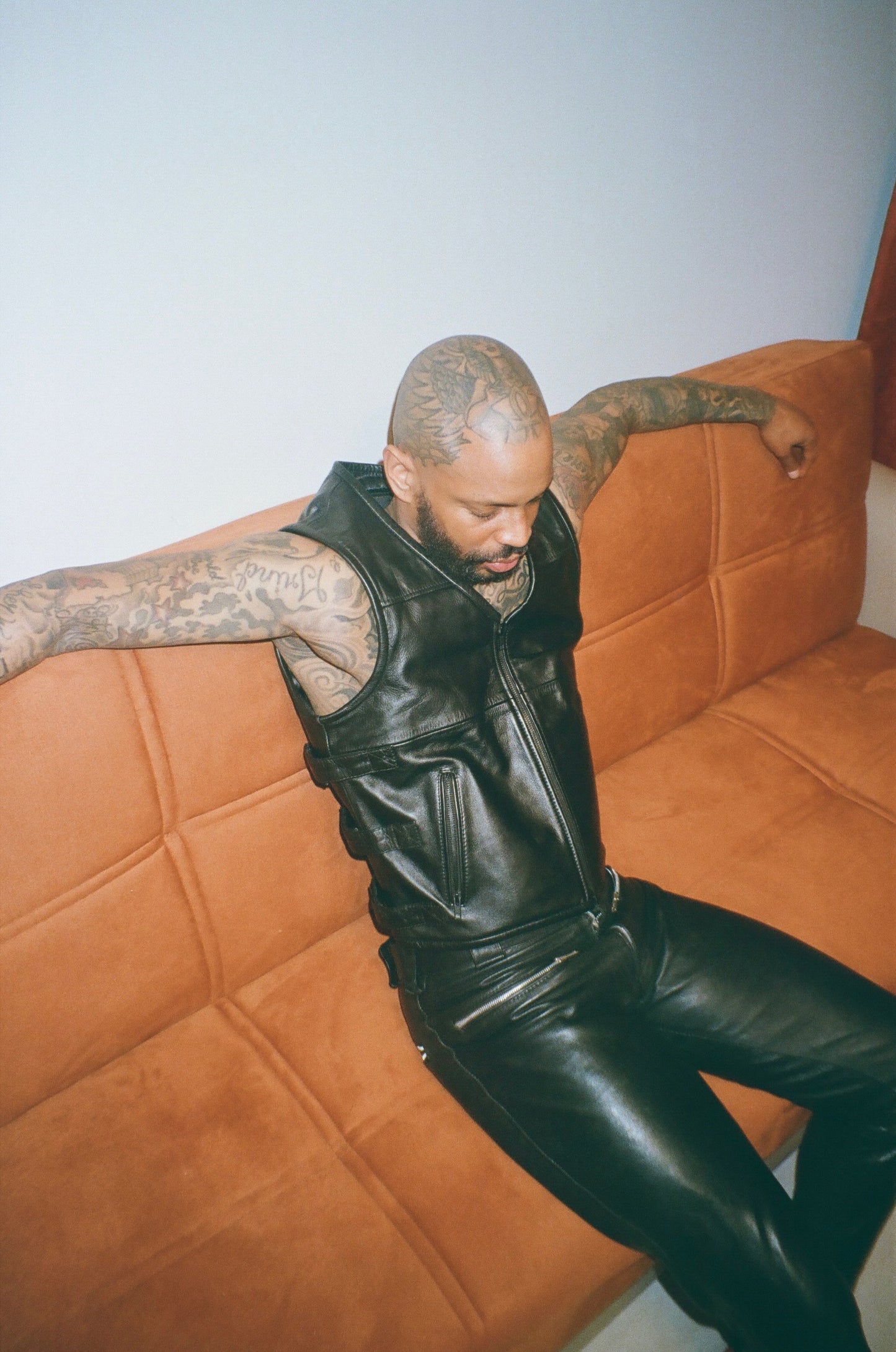 MC Leather Vest