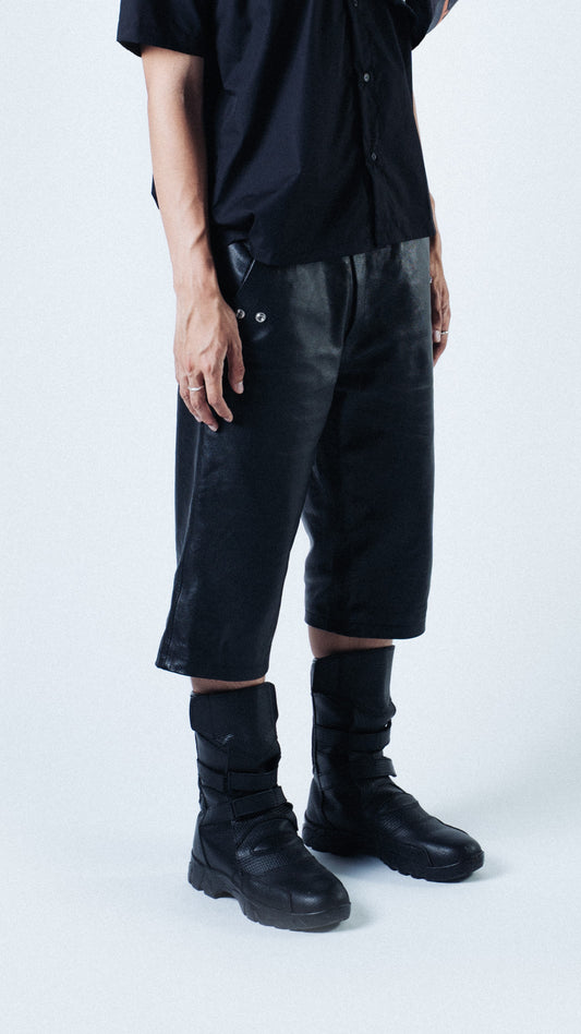 Vulcan Leather Shorts