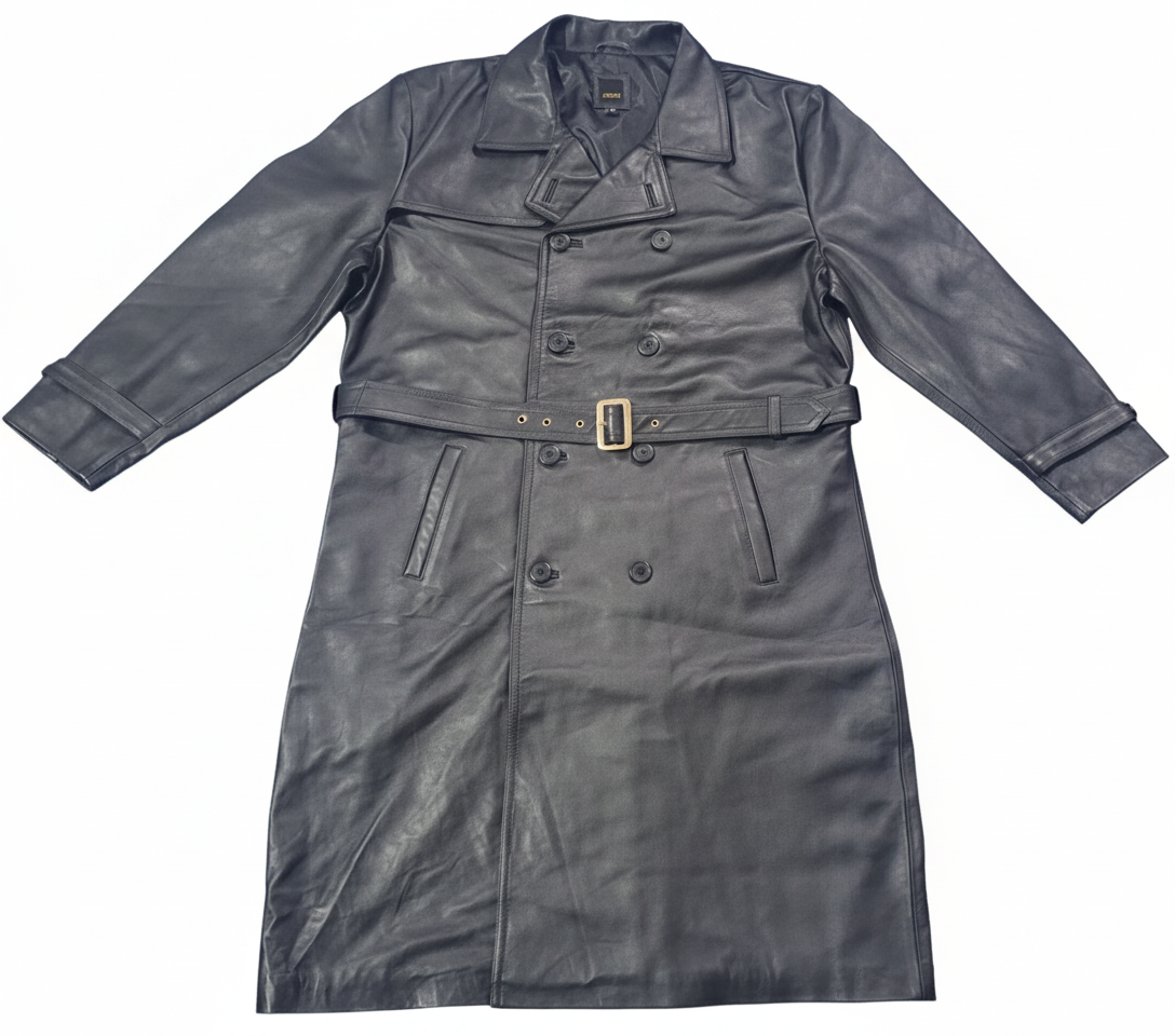 TOIRG Leather Trench Coat II
