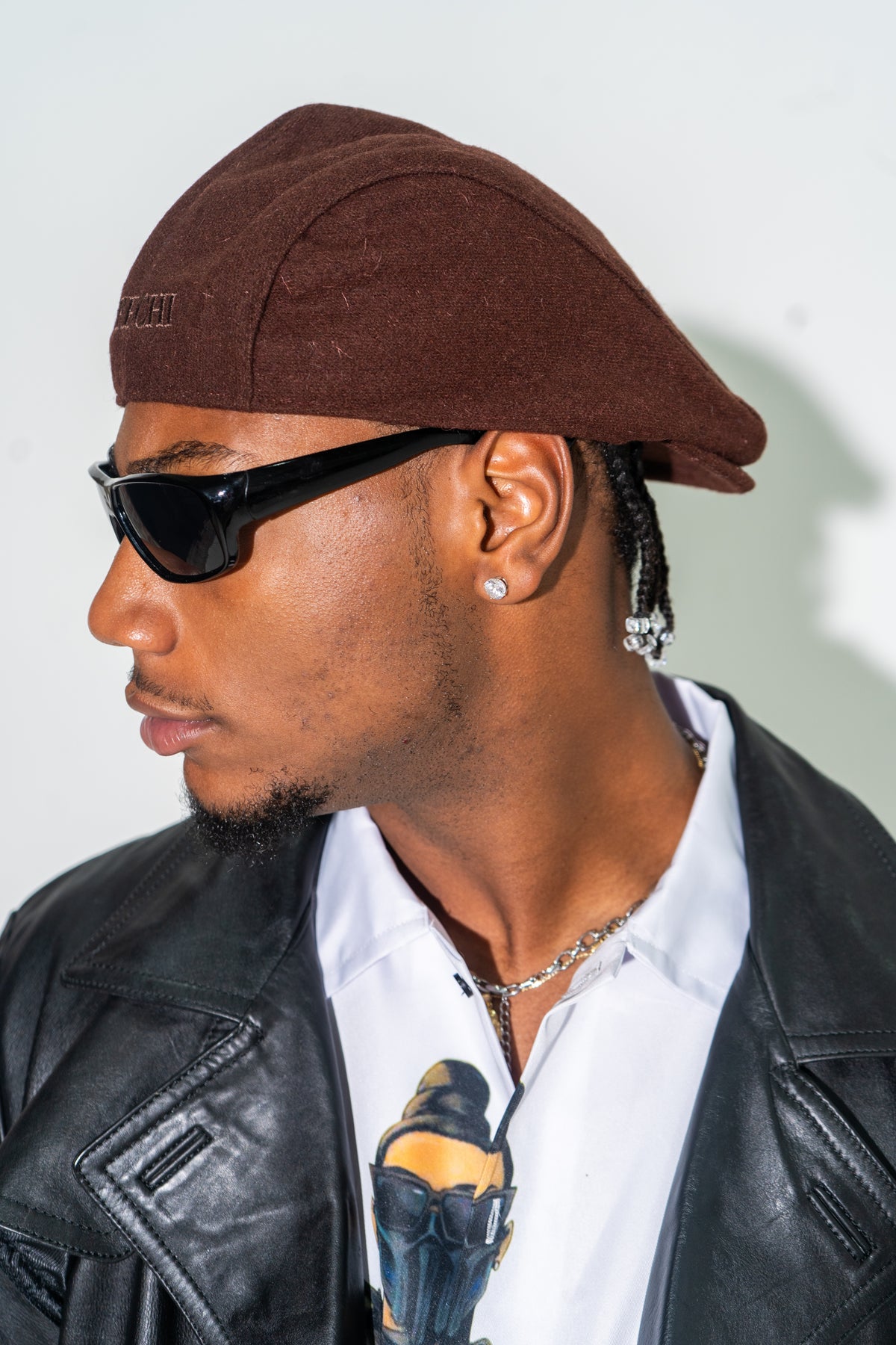 KTW Wool Beret Hat- Flat Cap  Style